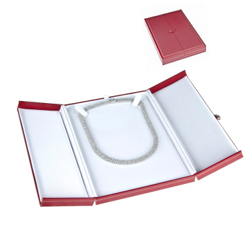 Модная ручная жесткая картонная коробка для ювелирных изделий